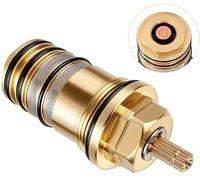 94282000 - Cartuccia termostatica in ottone, 3/4" per doccia Hansgrohe Ecostat a due e tre fori