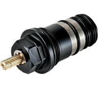 94282000 Unità di controllo della temperatura, compatibile con docce Hansgrohe Ecostat e riempitivi termostatici a 2 e 3 fori, 3/4 pollici con fusto in ottone e verniciatura galvanizzata avanzata