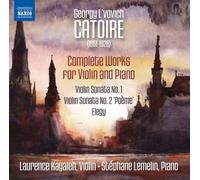 9431680 Audio Cd Georgy Catoire - Opere Per Violino E Pianoforte (integrale)