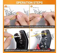 944Pcs Perno Connettore Kitcar Elettrico Filo Connettori Terminale Pins