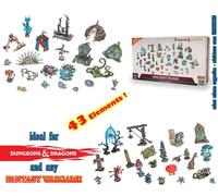 94635 Dungeons & Lasers - ANCIENT RUINS SCATTER TERRAIN