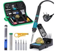 947-IX Kit Saldatore a Stagno Professionale Con Temperatura Regolabile 220~480°C