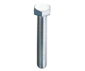 94717 Q.TA' 100 VITE P/FERRO TE FILETTO TOTALE 12X 25MM ZN UNI5739 CL 8.8
