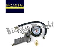 9479 - PISTOLA GONFIA PNEUMATICI UNIVERSALE , CON MANOMETRO , FORNITA DI RACCORD