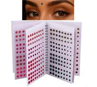 948 Multicolore Sexy Bindi Collezione Plain Glitter Scintillante Scintillante...