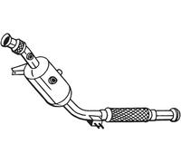 Bosal Filtro antiparticolato 097-758 (FAP) per Mercedes Sprinter