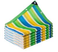 95% Rete Telo Ombra, Tessuto Ombra con Occhielli, Giardino Rete Ombreggiante Panno Ombreggiante Traspirante for Serre, Tetti 1X1M 2X2M 3X3M 4X4M 5X5M 6X6M 7X7M 8X8M 9X9M 10X10M(1x7m)