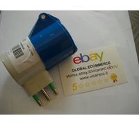 95065 ADATTATORE SEMPLICE 220V -2P+T PER CARAVAN & CAMPER