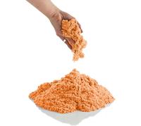 950g Ricarica Sabbia Magica Bambini Sabbia Cinetica Bambini 3 4 5 Anni Colorata Sabbia Sensoriale di Sabbia per Bambini Giocattolo Creativo Bambino Idee Regalo Bambino Bambina Arancione