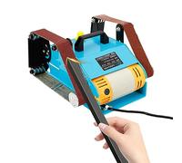 950W 220V 800-6000 giri/min Levigatrice levigatrice a nastro elettrico a doppio asse levigatrice a disco smerigliatrice a nastro abrasivo smerigliatrice a doppio asse a nastro Smerigliatrice da banco