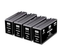 950XL 951XL - Cartucce d'inchiostro multipack compatibili con HP 950 951, compatibile con HP Officejet pro 8600 cartucce HP Officejet pro 8620 8100 8610 8600 8615 8616 8625, 4 cartucce nere