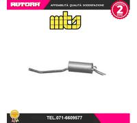 95130 Silenziatore posteriore (tagliata) adatto a Fiat Punto (MARCA MTS)..