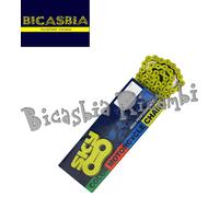 9517 - CATENA RINFORZATA SARKANY GIALLA GIALLO 420 134 MAGLIE