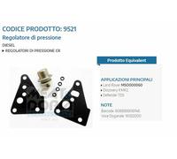 9521 MEAT&DORIA/HOFFER Regolatore pressione carburante Discovery II Defender