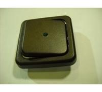 95303.50 INTERRUTTORE MARRONE 12V + LED VERDE CARAVAN / CAMPER & NAUTICA
