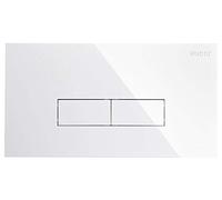 Placca di comando Pucci Eco Slim 2 pulsanti 34x18cm bianca 80179560