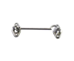 95626 Q.TA' 25 GANCIO FERMAFINESTRA OTTONE CROMO SAT 120 MM