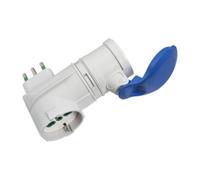 95666 Q.TA' 1 FME 73.010 ADATTATORE CEE 16A+T 2P+T SCHUKO 220V IP44