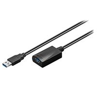 95727 Cavo USB 3.0 USB A-Femmina, USB A-Spina 5m Nero 5Gbps Goobay
