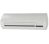 Teporus Termoventilatore da parete Stufa elettrica Potenza 2000 Watt con Timer e Termostato - KPT 2000A-0301L