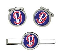 95th Divisione Fanteria USA Gemelli E Set Ferma Cravatta