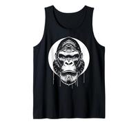 96.4% Abbigliamento Silverback Gym, Body Building, Gorilla Head Canotta