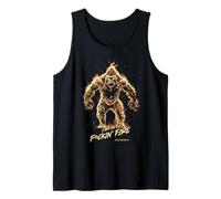 96.4% Abbigliamento Silverback Gym, Body Building, Strongman, Fuoco Canotta
