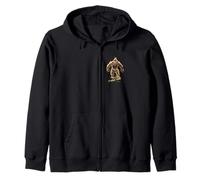96.4% Abbigliamento Silverback Gym, Body Building, Strongman, Fuoco Felpa con Cappuccio
