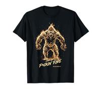 96.4% Abbigliamento Silverback Gym, Body Building, Strongman, Fuoco Maglietta