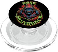 96.4% Abbigliamento Silverback Gym, body building, Strongman, Pop PopSockets PopGrip per MagSafe