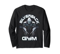 96.4% Abbigliamento Silverback Gym, Body Building, Strongman, Tech Maglia a Manica