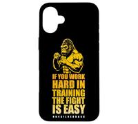96.4% Abbigliamento Silverback Gym, body building, treno Strongman Custodia per iPhone 16 Plus