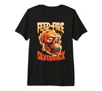 96.4% Silverback Abbigliamento Palestra, Body Building, Strongman, Alimentazione Maglietta Premium
