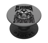 96.4% Silverback Abbigliamento palestra, body building, Strongman, scimmia PopSockets PopGrip Adesivo
