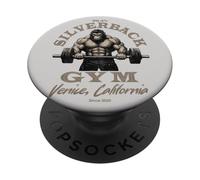 96.4% Silverback Gorilla, abbigliamento palestra, body building, Forte PopSockets PopGrip Adesivo