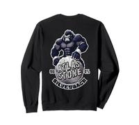 96.4% Silverback Palestra, body building, Strongman, pietra dell'Atlante Felpa
