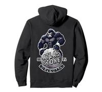 96.4% Silverback Palestra, body building, Strongman, pietra dell'Atlante Felpa con Cappuccio