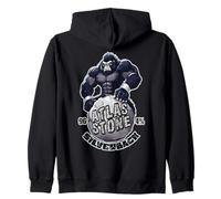 96.4% Silverback Palestra, body building, Strongman, pietra dell'Atlante Felpa con Cappuccio