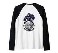 96.4% Silverback Palestra, body building, Strongman, pietra dell'Atlante Maglia con Maniche Raglan