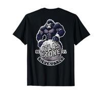 96.4% Silverback Palestra, body building, Strongman, pietra dell'Atlante Maglietta