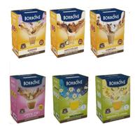 96 Capsule a Modo Mio Kit Misto Caffè Borbone Bevande Solubili compatibili AMM