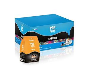 96 capsule caffè Babilon POP Caffè miscela INTENSO COMPATIBILI con MACCHINE CAFFE' sistema BIALETTI SUPER, GIOIA, MIGNON -