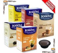 96 Capsule Caffè Borbone 100% per Lavazza a modo mio Orzo Ginseng The a scelta
