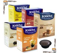 96 Capsule Caffè Borbone 100% per Lavazza a modo mio Orzo Ginseng The a scelta