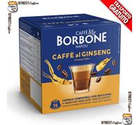 96 Capsule Caffè Borbone Caffè al Ginseng 100% Comp. Nescafè Dolce Gusto