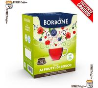 Tisana ai Frutti di Bosco Borbone Capsule compatibili LAVAZZA A MODO MIO