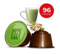 96 Capsule Cialde 100% Compatibili NESCAFE DOLCE GUSTO cappuccino PISTACCHIO