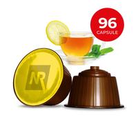 96 Capsule Cialde Caffe Compatibili NESCAFE DOLCE GUSTO Bevanda TÈ THE AL LIMONE