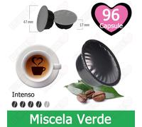 96 Capsule Cialde Caffè Miscela Verde Compatibili Lavazza A Modo Mio