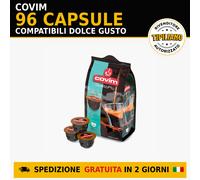 Covim Caffè Capsule Gustopiù Orocrema, Compatibili Sistema "nescafè Dolce Gusto", 3 Confezioni 6 - Totale 48 Capsule, Moca